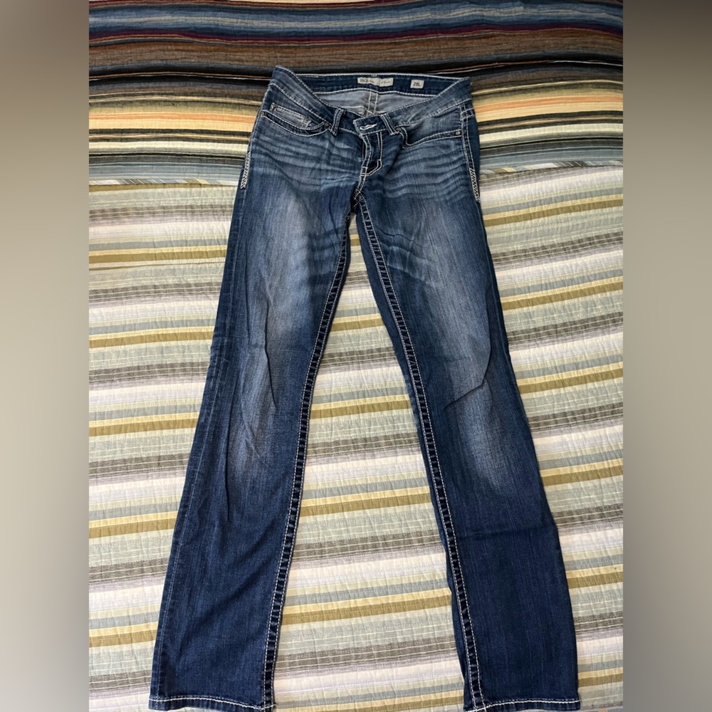BKE Stella Dark Blue Jeans